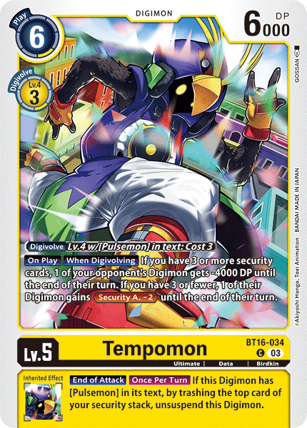 Tempomon (BT16-034) Common