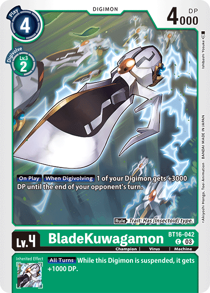 BladeKuwagamon (BT16-042) Common