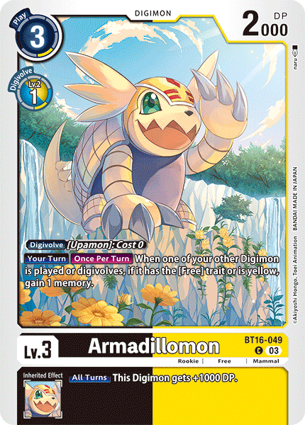 Armadillomon (BT16-049) Common