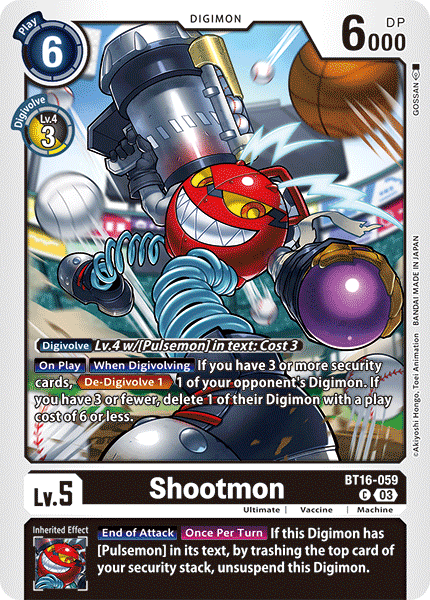 Shootmon (BT16-059) Common