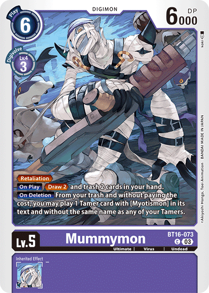 Mummymon (BT16-073) Common