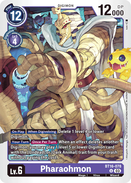 Pharaohmon (BT16-078) Uncommon