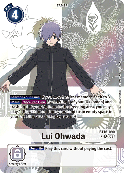 Lui Ohwada (BT16-090) Alternative Art