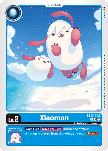 Xiaomon (BT17-002) Uncommon