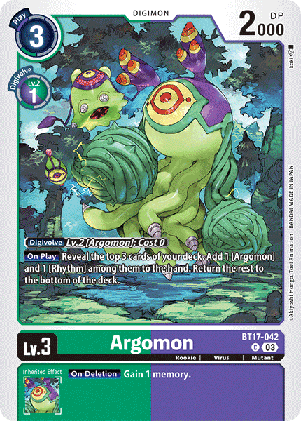 Argomon (BT17-042) Common