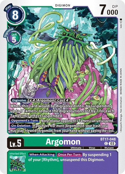 Argomon (BT17-048) Common