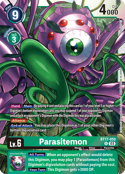 Parasitemon (BT17-050) Rare