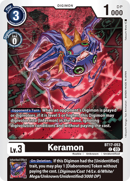 Keramon (BT17-053) Common