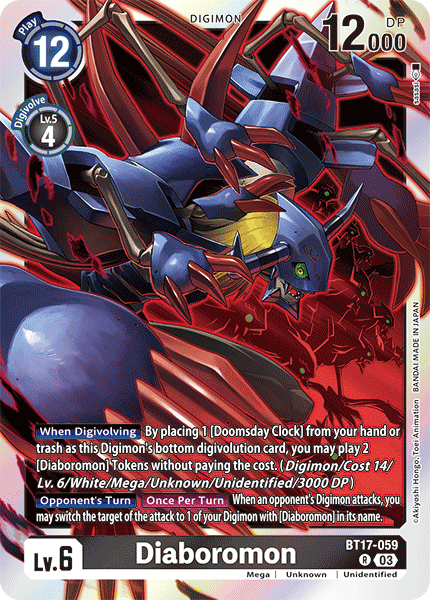 Diaboromon (BT17-059) Rare