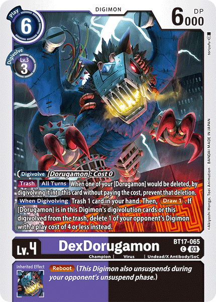 DexDorugamon (BT17-065) Common