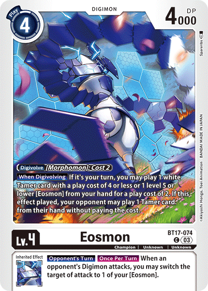 Eosmon (BT17-074) Common