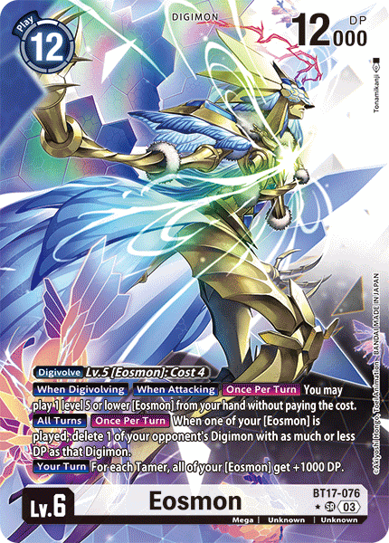 Eosmon (BT17-076) Alternative Art