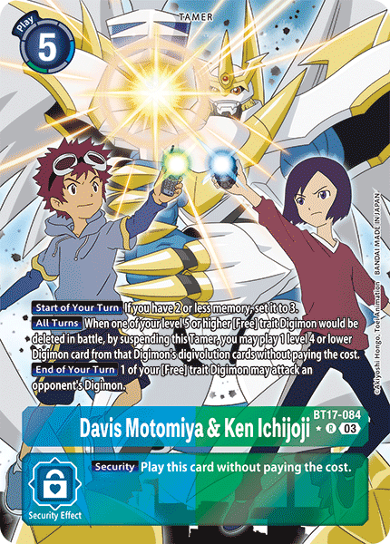 Davis Motomiya & Ken Ichijoji (BT17-084) Alternative Art