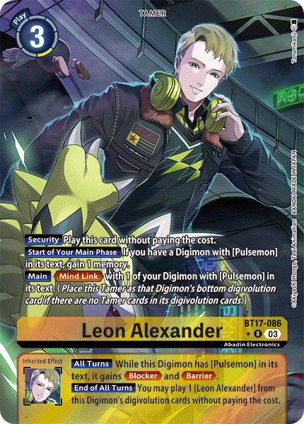 Leon Alexander (BT17-086) Alternative Art