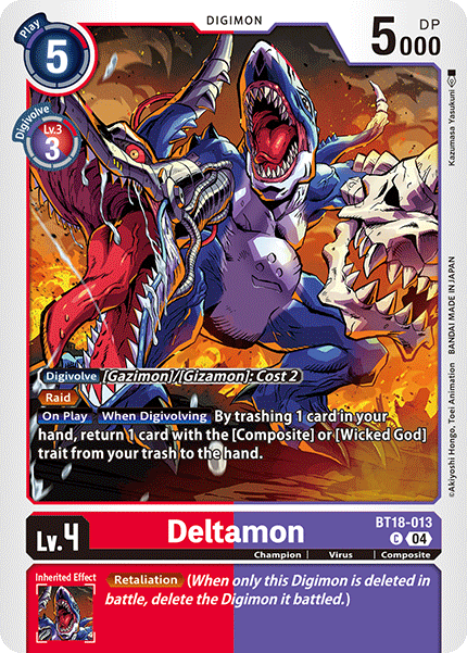 Deltamon (BT18-013) Common