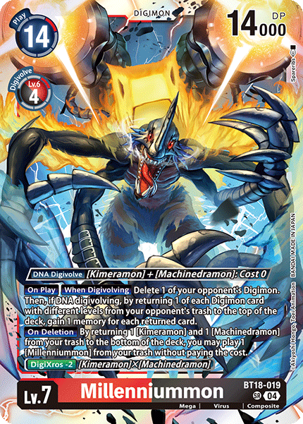 Millenniummon (BT18-019) Super Rare