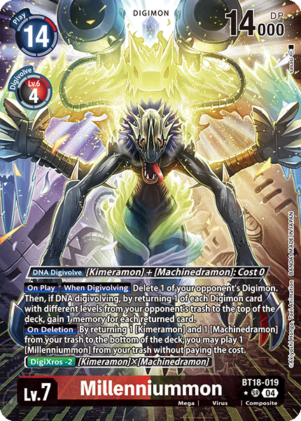 Millenniummon (BT18-019) Alternative Art