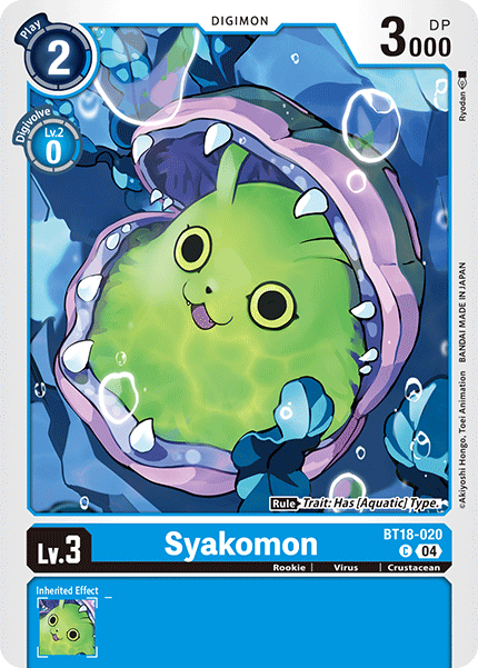 Syakomon (BT18-020) Common