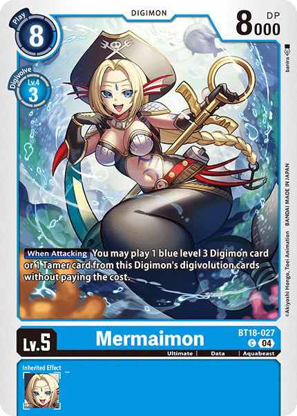 Mermaimon (BT18-027) Common