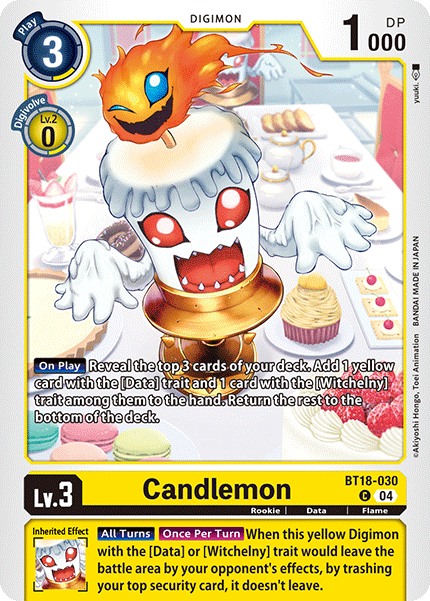 Candlemon (BT18-030) Common