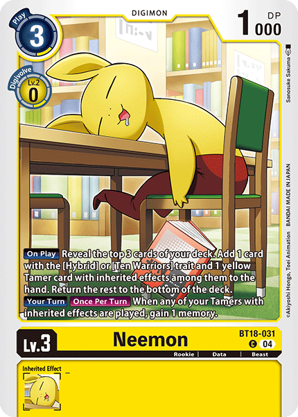 Neemon (BT18-031) Common