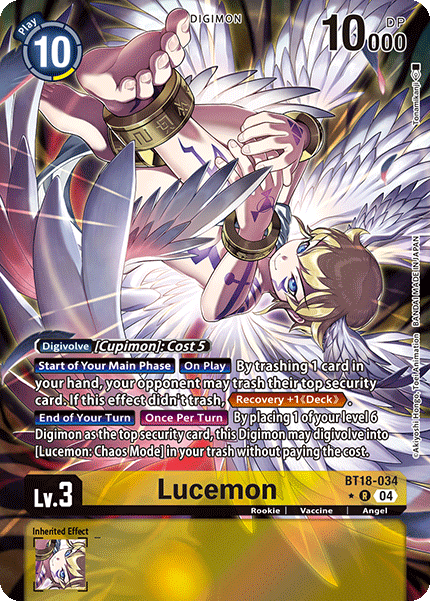 Lucemon (BT18-034) Alternative Art