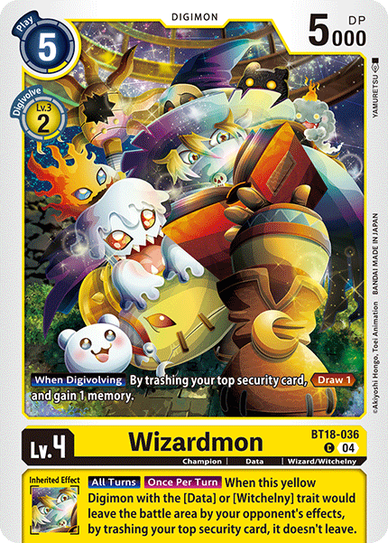 Wizardmon (BT18-036) Common