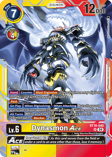 Dynasmon ACE (BT18-040) Super Rare