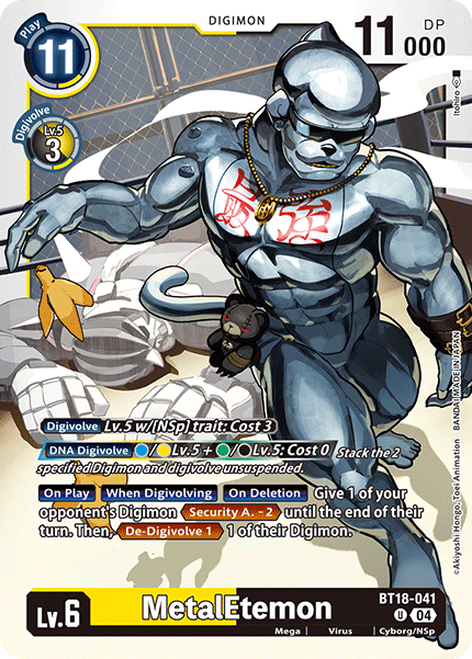 MetalEtemon (BT18-041) Uncommon