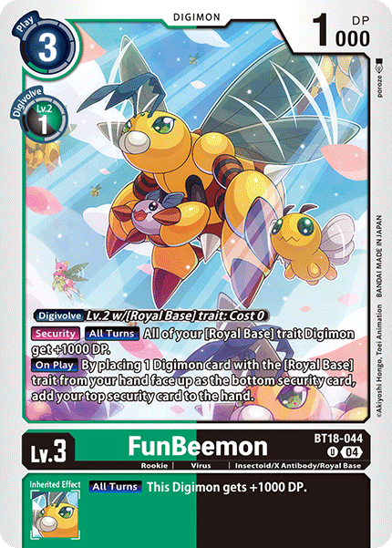 FunBeemon (BT18-044) Uncommon