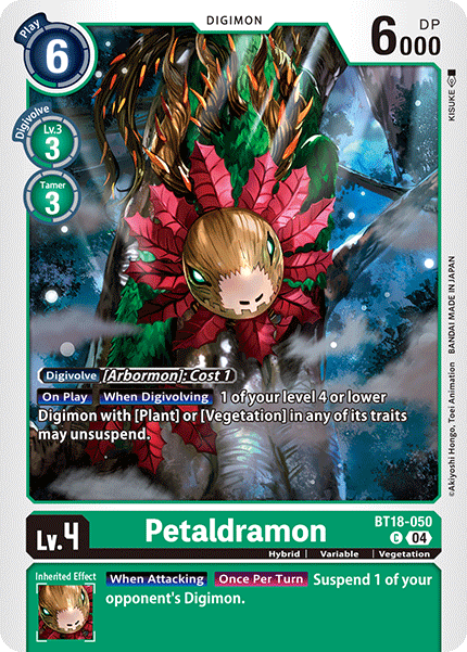 Petaldramon (BT18-050) Common