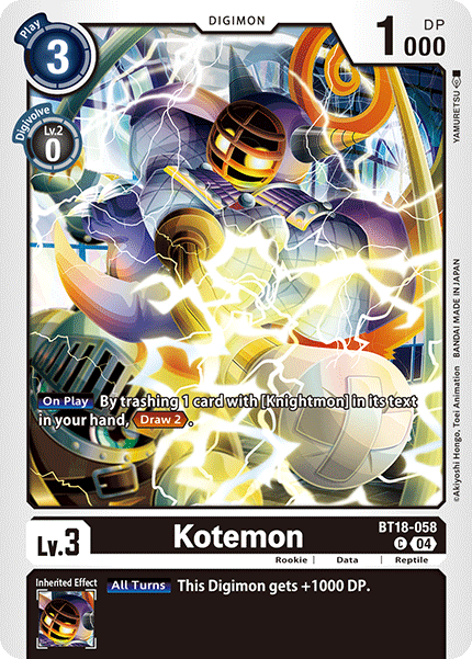 Kotemon (BT18-058) Common