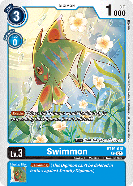 Swimmon (BT19-018) Common