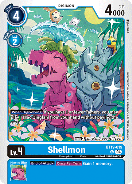 Shellmon (BT19-019) Common