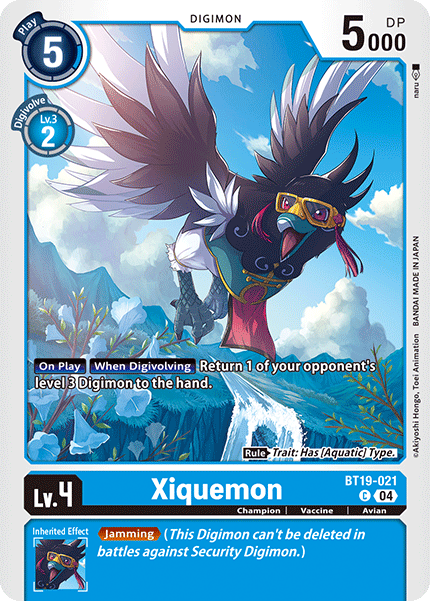 Xiquemon (BT19-021) Common