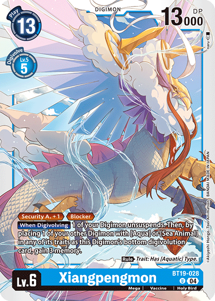 Xiangpengmon (BT19-028) Uncommon