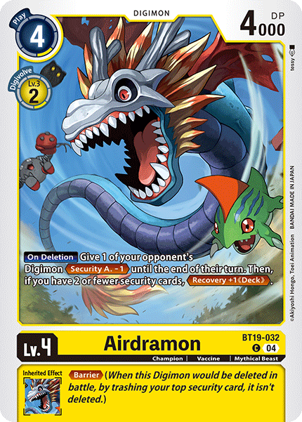 Airdramon (BT19-032) Common