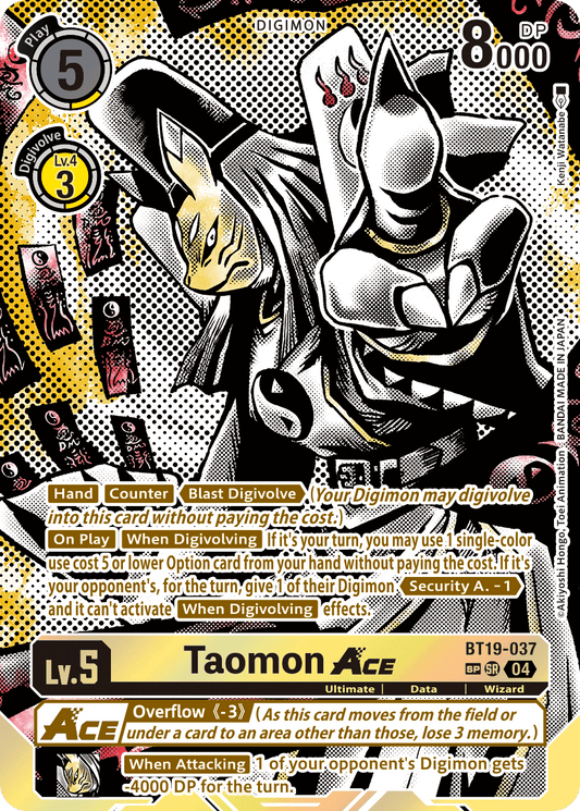 Taomon ACE (BT19-037) SP Alternative Art
