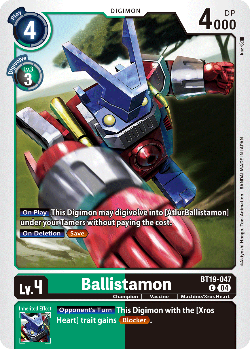 Ballistamon (BT19-047) Common