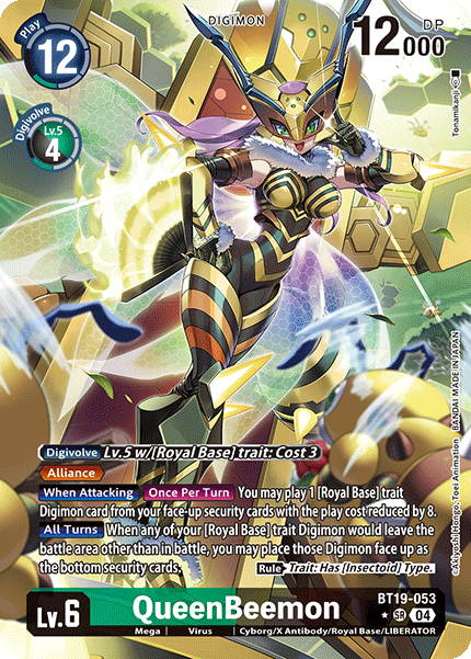 QueenBeemon (BT19-053) Alternative Art