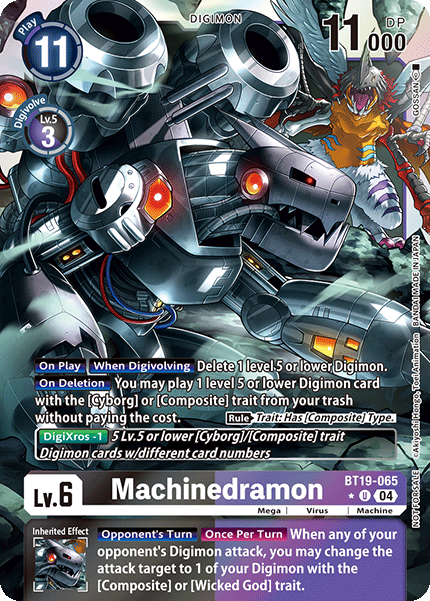 Machinedramon (BT19-065) Box Topper