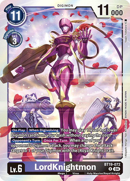 LordKnightmon (BT19-072) Rare