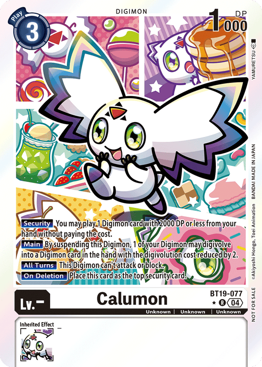 Calumon (BT19-077) Box Topper