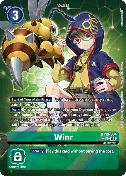 Winr (BT19-084) Alternative Art