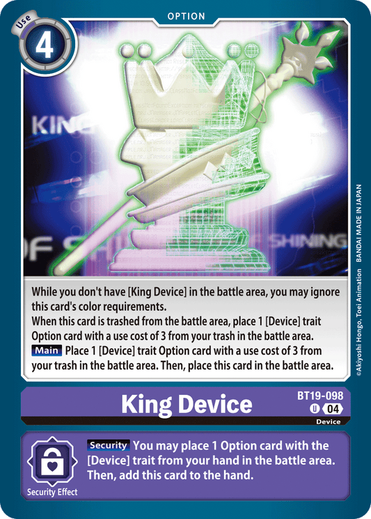 King Device (BT19-098) Uncommon