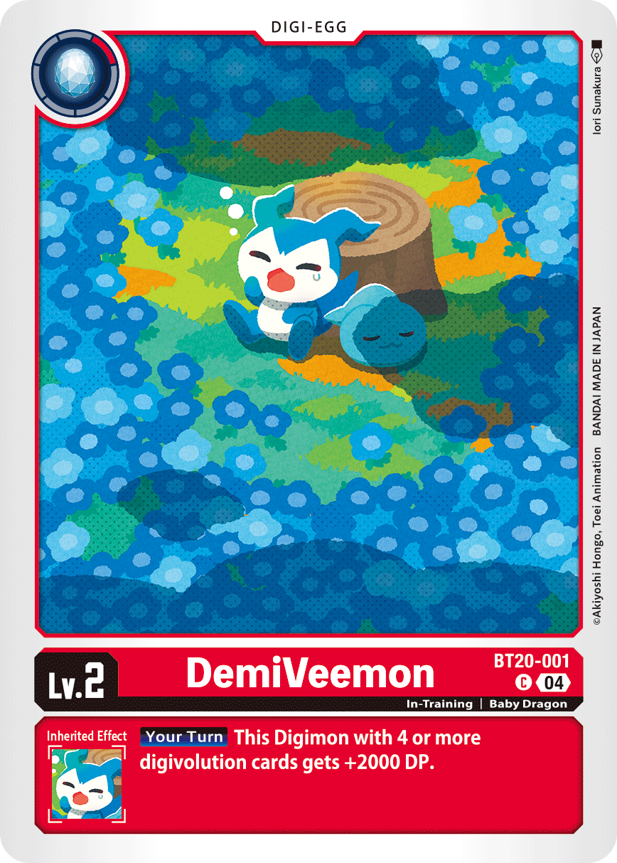 DemiVeemon (BT20-001) Common