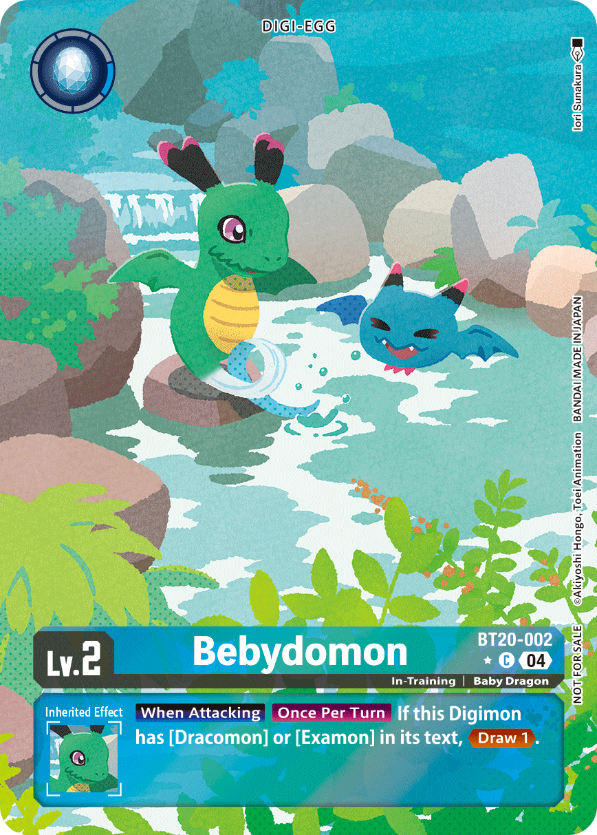 Bebydmon (BT20-002) Box Topper