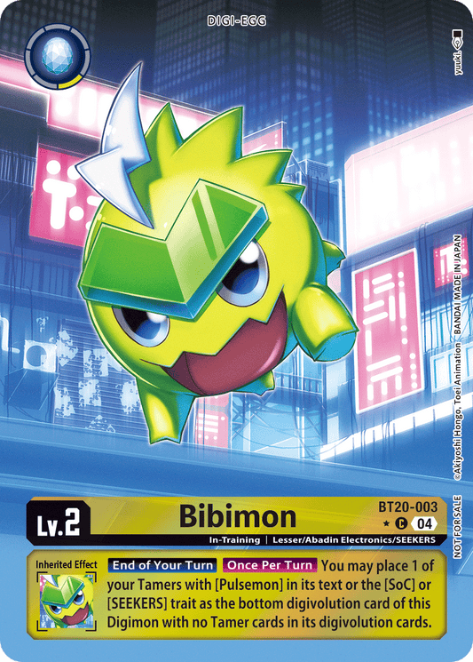 Bibimon (BT20-003) Box Topper