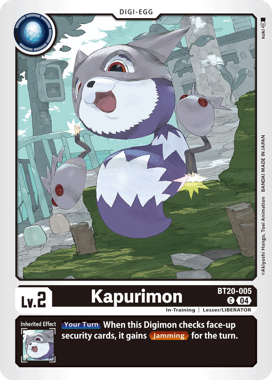 Kapurimon (BT20-005) Common