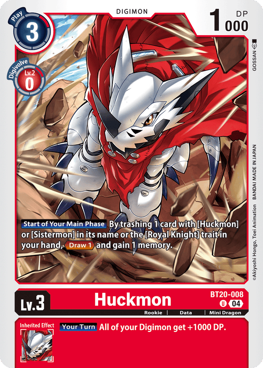 Huckmon (BT20-008) Uncommon